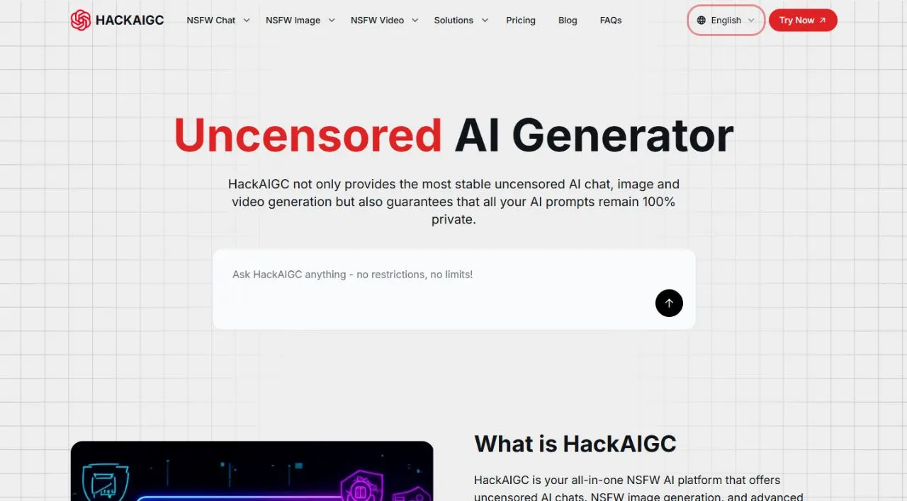 Hackaigc 站点截图