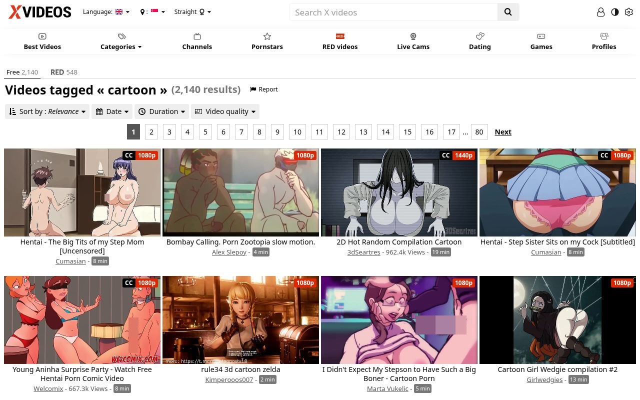 XVideos Cartoon