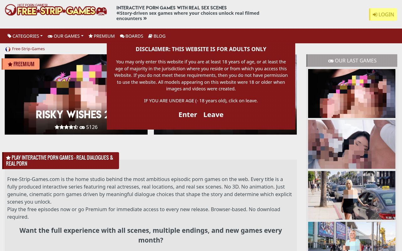Free Strip Games